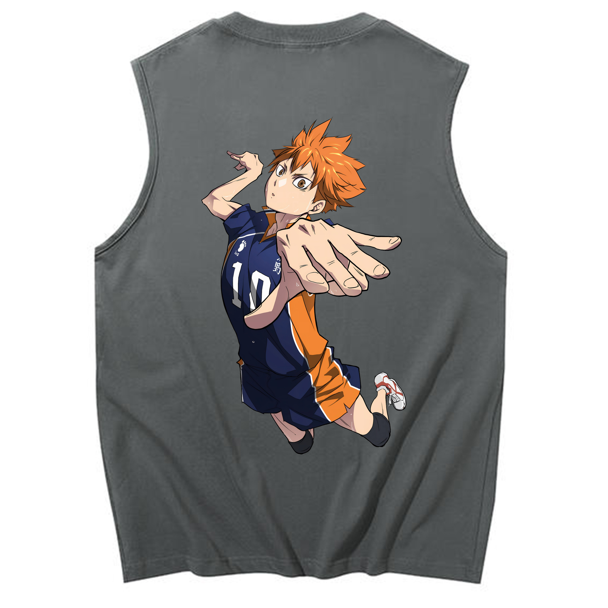 （画像用） ハイキュー!! Haikyu!! コットン100％タンクトップ（背面プリント）